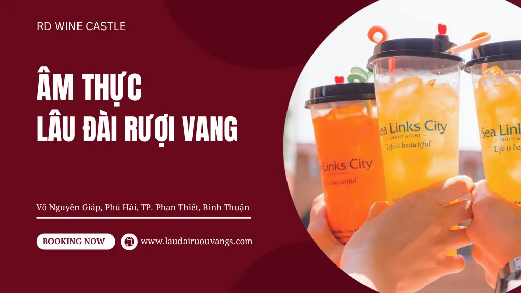 Ẩm thực lâu đài rượu vang